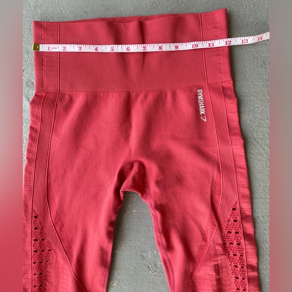 Gymshark Vibrant Red Leggings - Picture 5 of 11